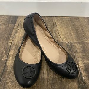 Black Tory Burch flats